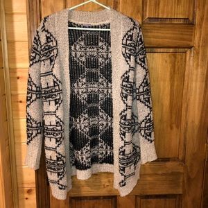 Black and Grey-ish Cardigan